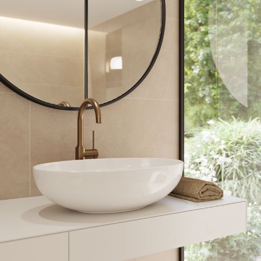 Billede af Rako Betonico Mørk Beige 798x798 mm