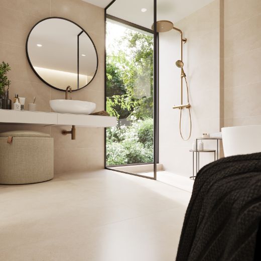 Billede af Rako Betonico Mørk Beige 798x798 mm
