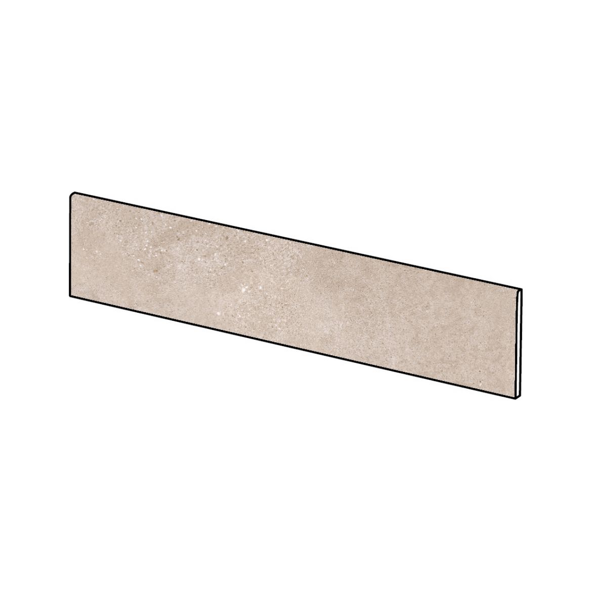 Billede af Rako Betonico Mørk Beige Sokkel 72x598 mm