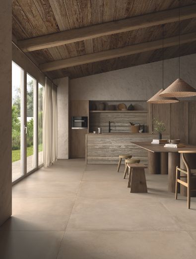Billede af Cocoon Faventia Terracotta 120x120 cm (RM - Mat)