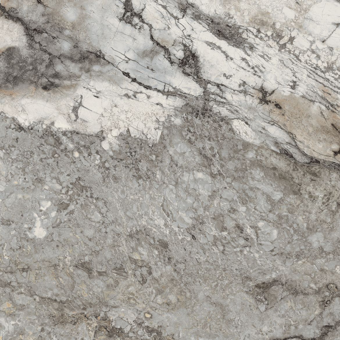 Billede af The Rock Grey Invisible 90x90 cm (RM - MAT)
