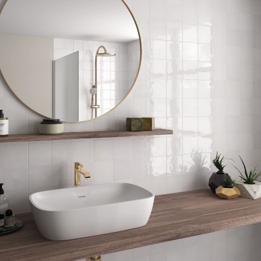 Billede af Village White 6,5x20 cm