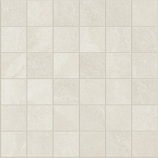 Billede af Azuma Rock White Mosaik 5x5 cm (RM - Mat)