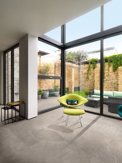 Billede af Stoncrete Grey 60x60 cm (R - Ru)