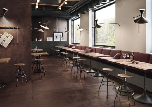 Billede af Tube Marrone 60x120 cm (RM - Mat)