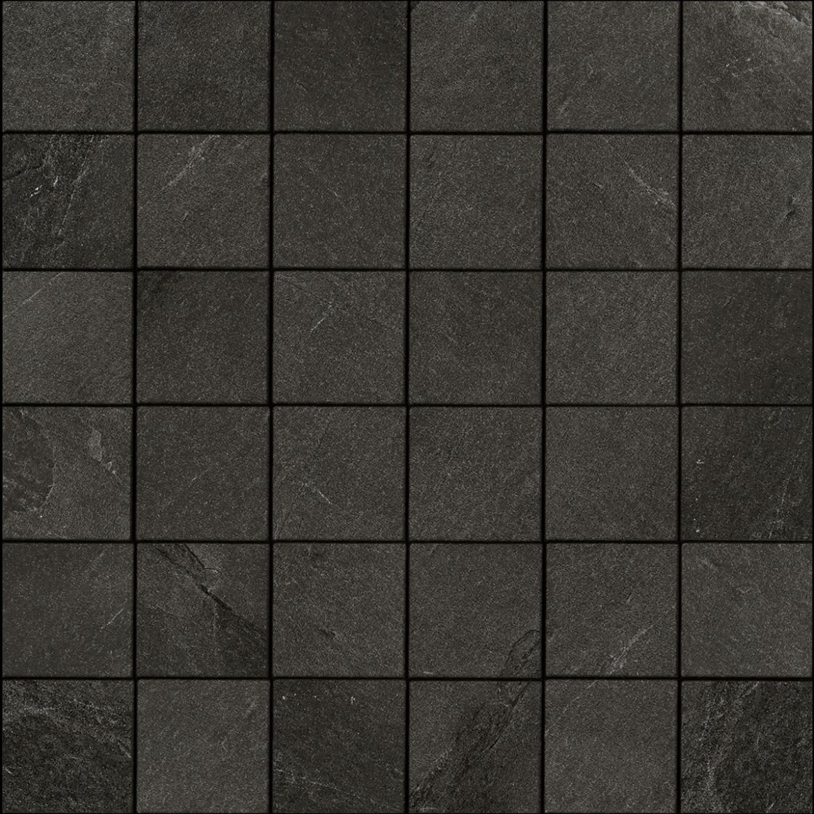 Billede af X-Rock Nero Mosaik 5x5 cm (RM - Mat)