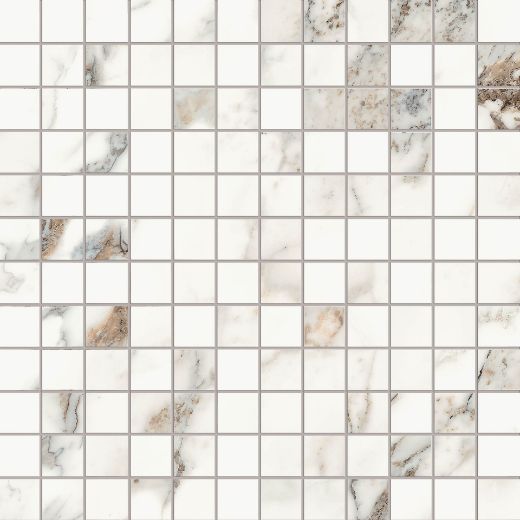 Billede af Aesthetica Breccia Capraia Mosaik 2,5x2,5 cm (RM - Mat)