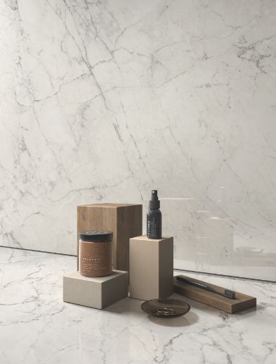 Billede af Aesthetica Calacatta Extra White 120x278 cm (LP - Poleret)