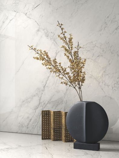 Billede af Aesthetica Calacatta Extra White 120x278 cm (LP - Poleret)