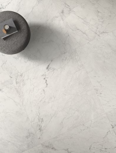 Billede af Aesthetica Calacatta Extra White 120x120 cm (LP - Poleret)