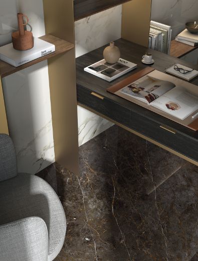 Billede af Aesthetica Golden Black 60x120 cm (RM - Mat)