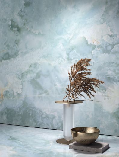 Billede af Aesthetica Onice Azzurro 120x120 cm (LP - Poleret)