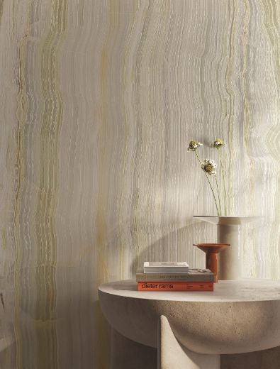 Billede af Aesthetica Onyx Green 120x120 cm (LPM - Matpoleret)