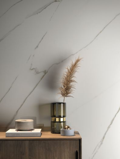 Billede af Aesthetica Statuario Extra White 120x278 cm (LP - Poleret)