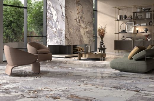 Billede af Aesthetica Unico Grey 120x120 cm (RM - Mat)