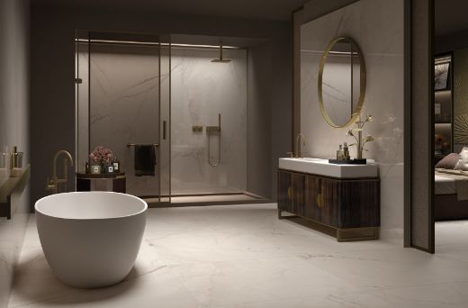 Billede af Trex3 White 60x120 cm (RM - Mat)