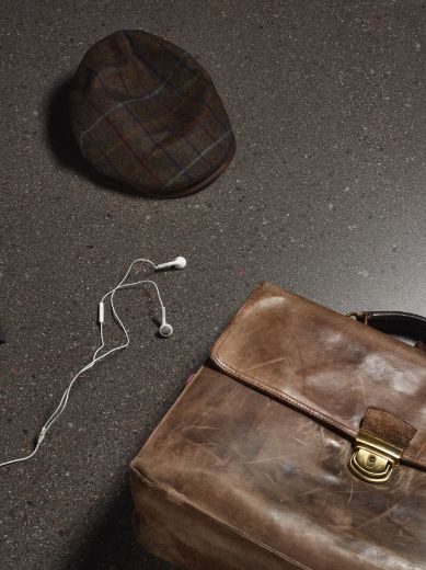 Billede af Overcome Dark Grey 60x120 cm (LLL - Højglanspoleret)