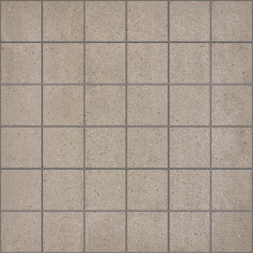 Billede af Overcome Greige Mosaik 5x5 cm (RM - Mat)