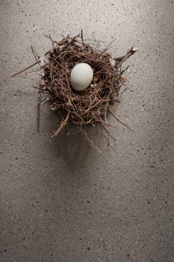 Billede af Overcome Grey 120x120 cm (RM - Mat)