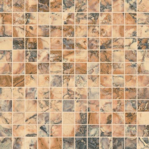 Billede af Aesthetica Breche Vendome Mosaik 2,5x2,5 cm (LPM - Matpoleret)