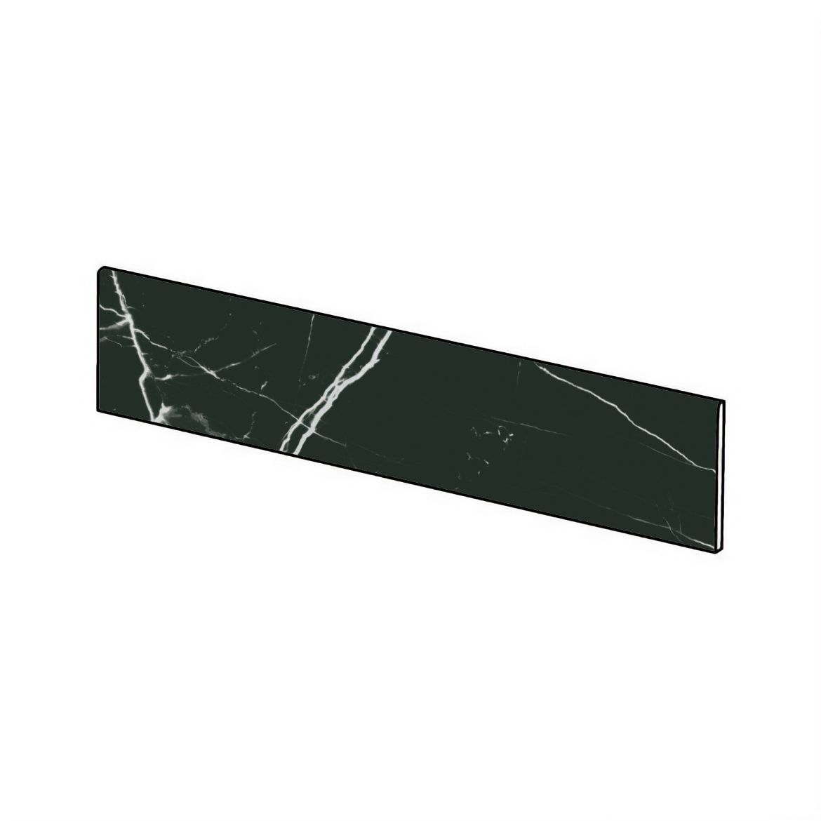 Billede af Classic Nero Marquina Sokkel 8x60 cm
