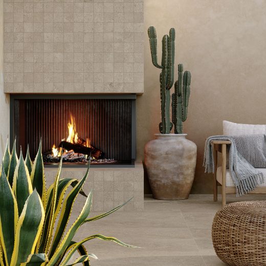 Billede af Closer Beige Scuro 120x120 cm (RM - Mat)