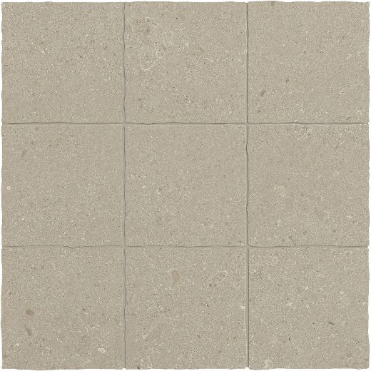 Billede af Closer Beige Scuro Tumlet Mosaik 10x10 cm (RM - Mat)