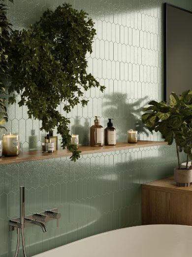 Billede af Cromia Avocado Hex Mosaik (B - Blank)