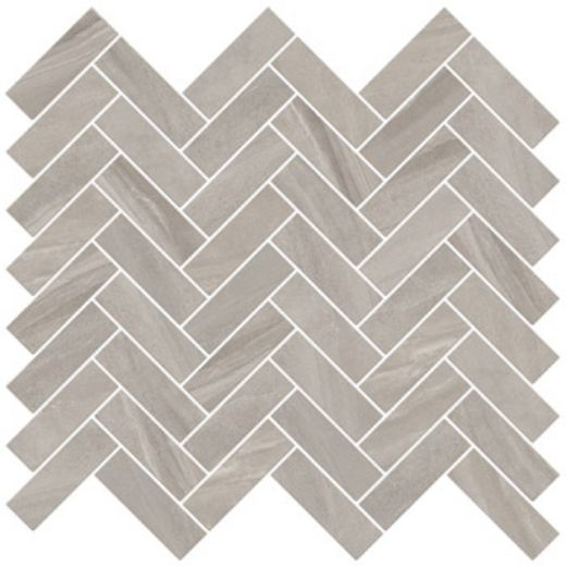 Billede af Lime-Rock Grey Sildeben Mosaik 28,5x32 cm (RM - Mat)