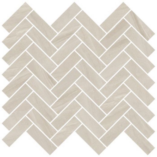 Billede af Lime-Rock White Sildeben Mosaik 28,5x32 cm (RM - Mat)