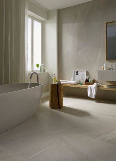 Billede af Lime-Rock White 75x150 cm (RM - Mat)