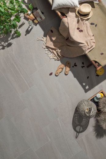 Billede af Lime-Rock Grey 37,5x75 cm (RB - Stokhugget)