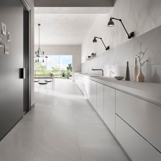 Billede af Ashima White Mosaik 5x5 cm (RM - Mat)